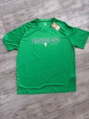 Marshall University Unisex Green Thundering Herd Short Sleeve Graphic Tee Sz 2XL
